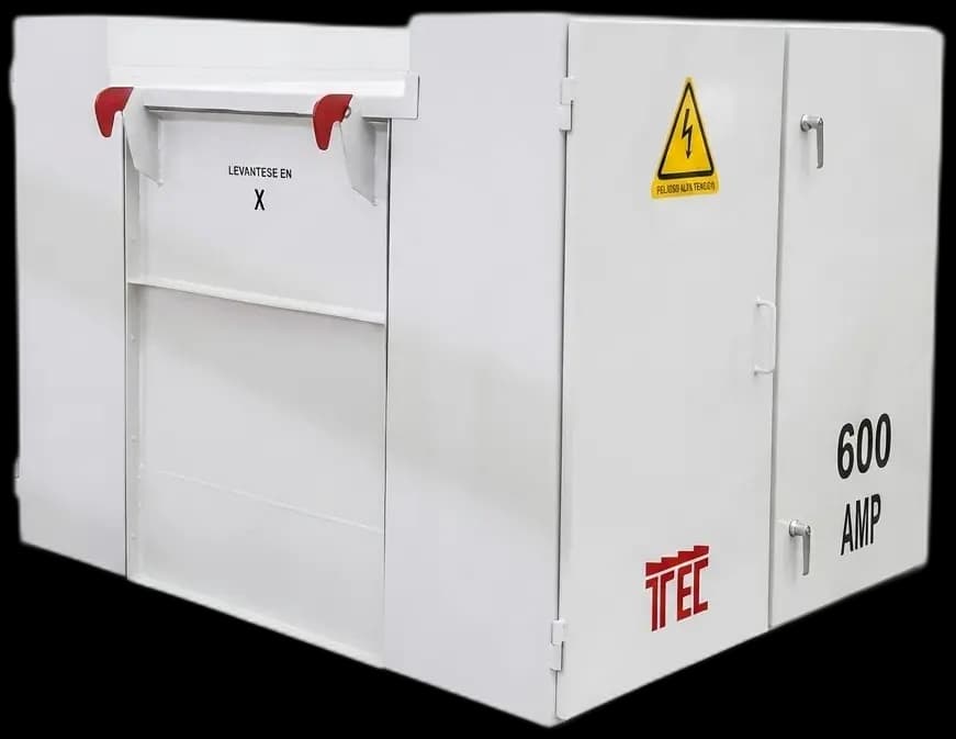 Caja de maniobra pedestal
