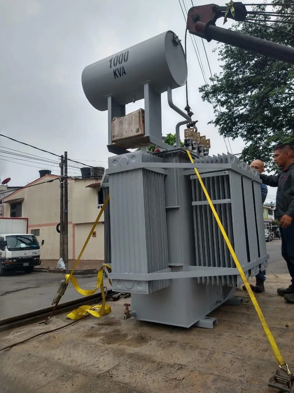 Instalación de transformador de 1000 kVA